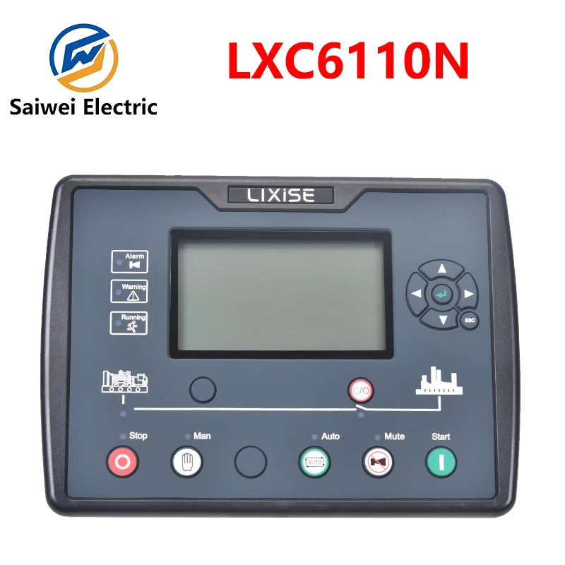 

LIXiSE LXC6110N LXC6120N AMF Diesel Generator Set Controller Module LCD Auto Start Control Panel Genset Parts Cuircuit Board