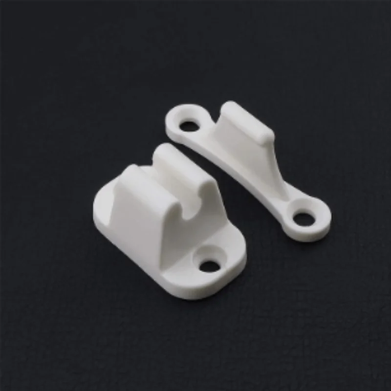 1 Pair Door Retainer Catch For Caravan Motorhome Boat Camper Nylon Door Catch RV Limiters Door Stopper Clip Door Suction