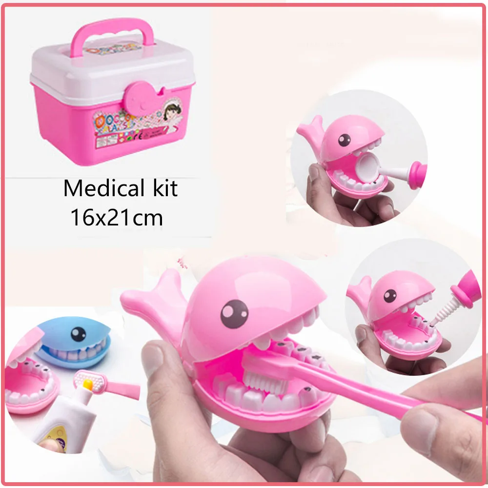 Doctor Toys for Kids 53/31PCS Doctor Pretend Play Set Children Medical Dentist Tools Stethoscope Educational Toy Boy Girl Gift