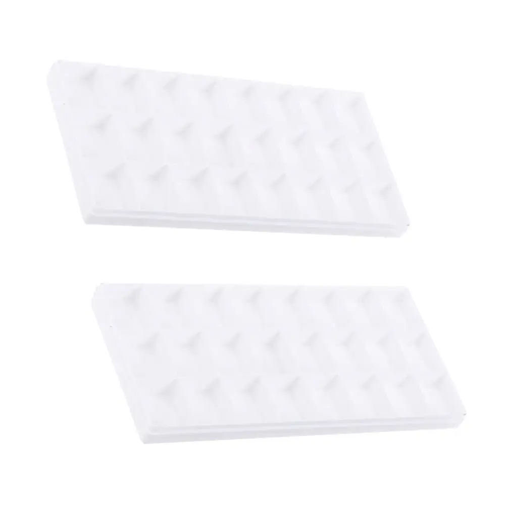 2 قطعة صندوق الطلاء المحمولة سميكة البلاستيك المائية حاوية الصباغ سعة كبيرة حامل الغواش تخزين الطلاء الزيتي الاكريليك