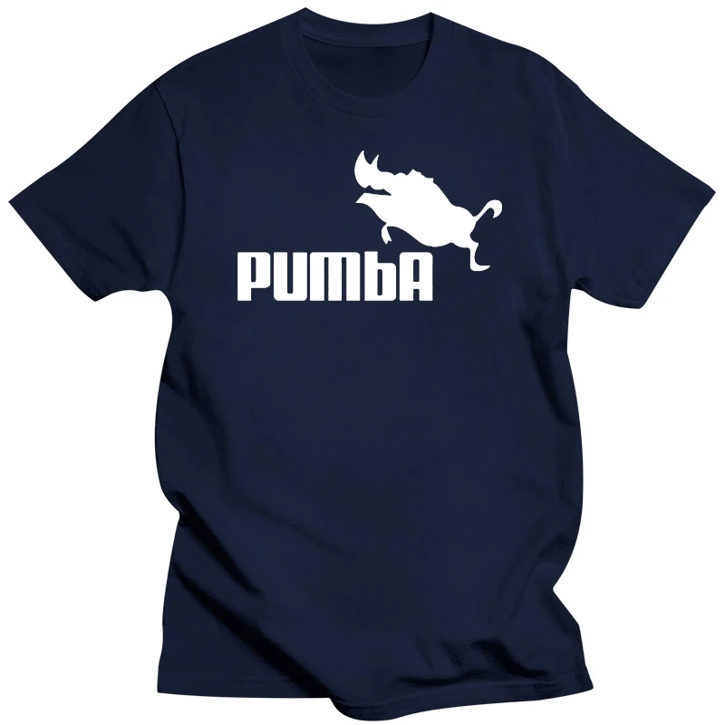 Top Quality Band Plain T Shirt Pumba Designer Funny White T-Shirt 3D Digital Print Oversized Blank Tshirt Art Graffiti Clothing