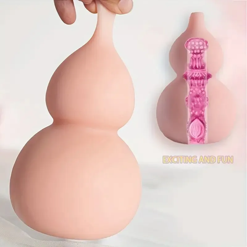 Male Masturbator Sex Toy for Adult Sexy Man Flesh Realistic Textured Pussy Anus Male Stroker Light Male Sex Toys Adult Supplies view 3
