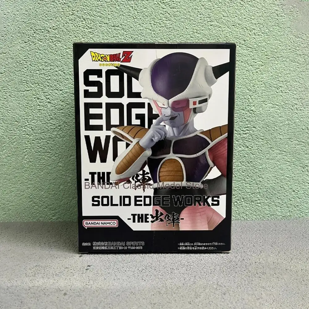 In Stock Bandai Banpresto Dragon Ball Solid Edge Works-The Frieza 16Cm Anime Figurine Genuine Collections Model Toy Gift