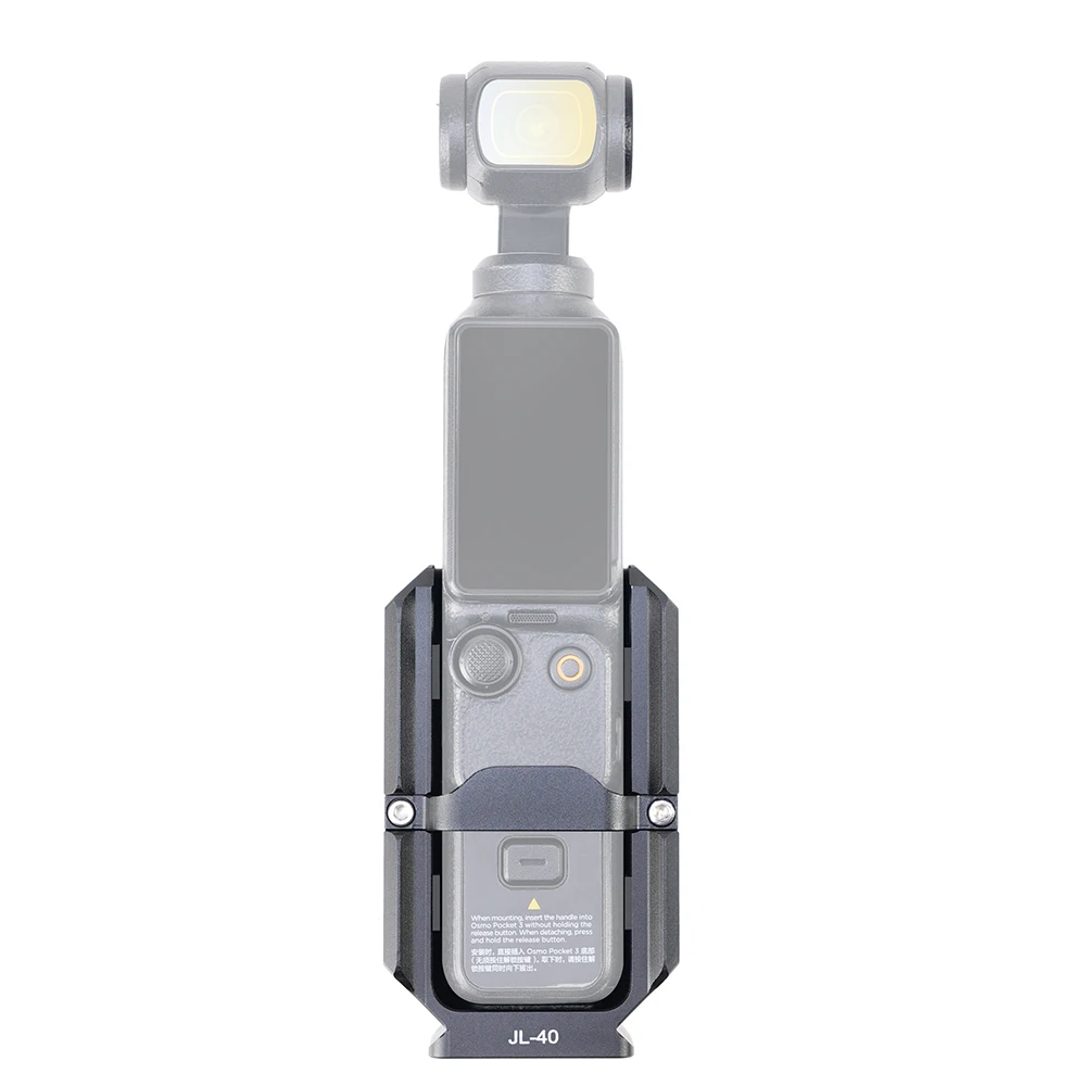 FOTGA Käfig für Pocket 3/4/4P Erweiterungsadapter Zubehör für DJI Osmo Pocket 3 Aluminium-Schutzkäfig Metallhalterungsadapter – Detail 31