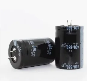2PCS 680UF 400V Aluminum electrolytic capacitor 400V680UF 35*50mm