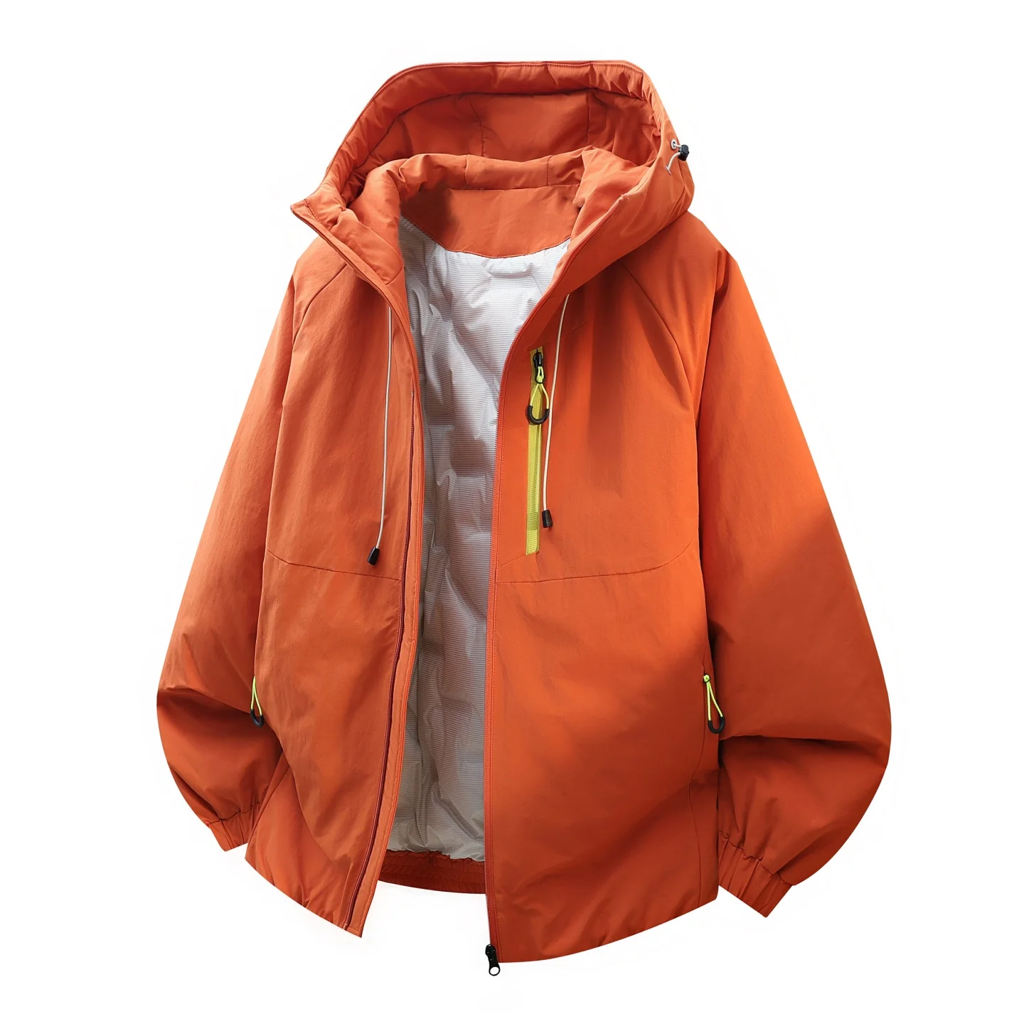 

High Quality Men's Hooded White Duck Down Jackets 2025 Winter Llightweight & Warm Casual Windproof Puffer Coats Outwear Clothing