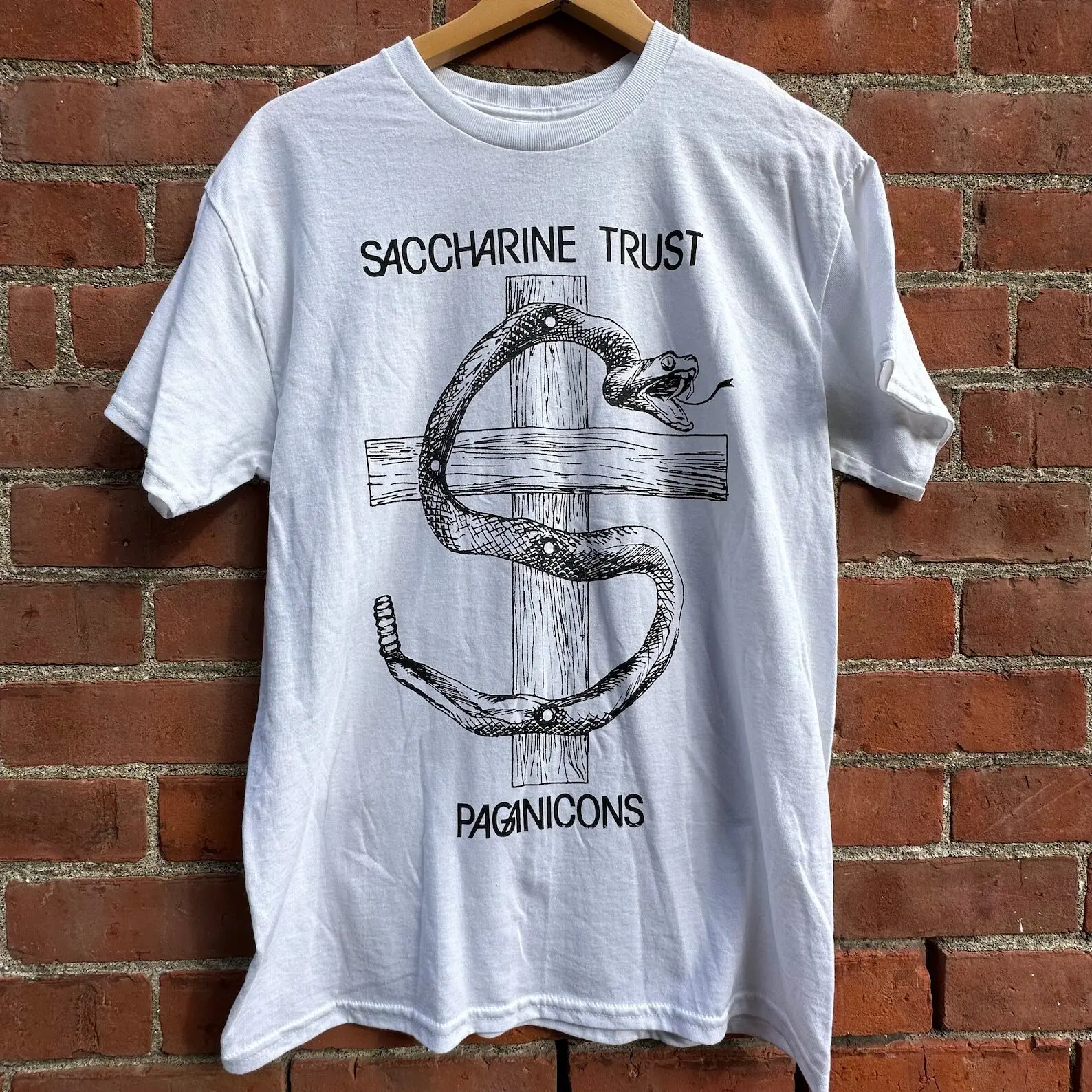Saccharine Trust Shirt S-2X Unisex (Screen Printed)