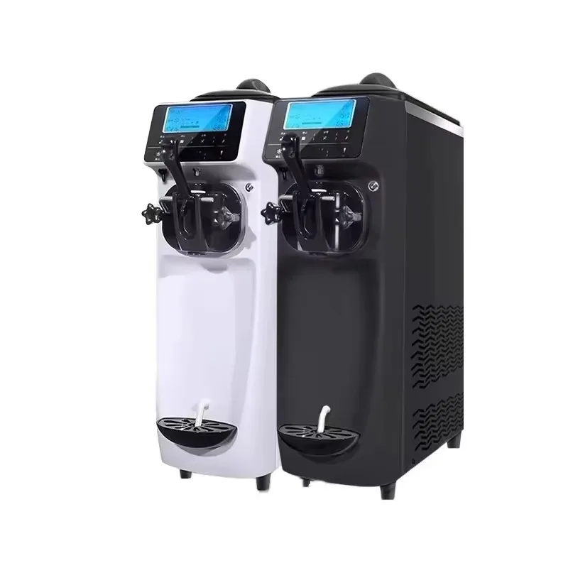Commercial Desktop Small Sundae Cone Soft Ice Cream Machine Fully Automatic for Home Use and Small Business for Wholesale New