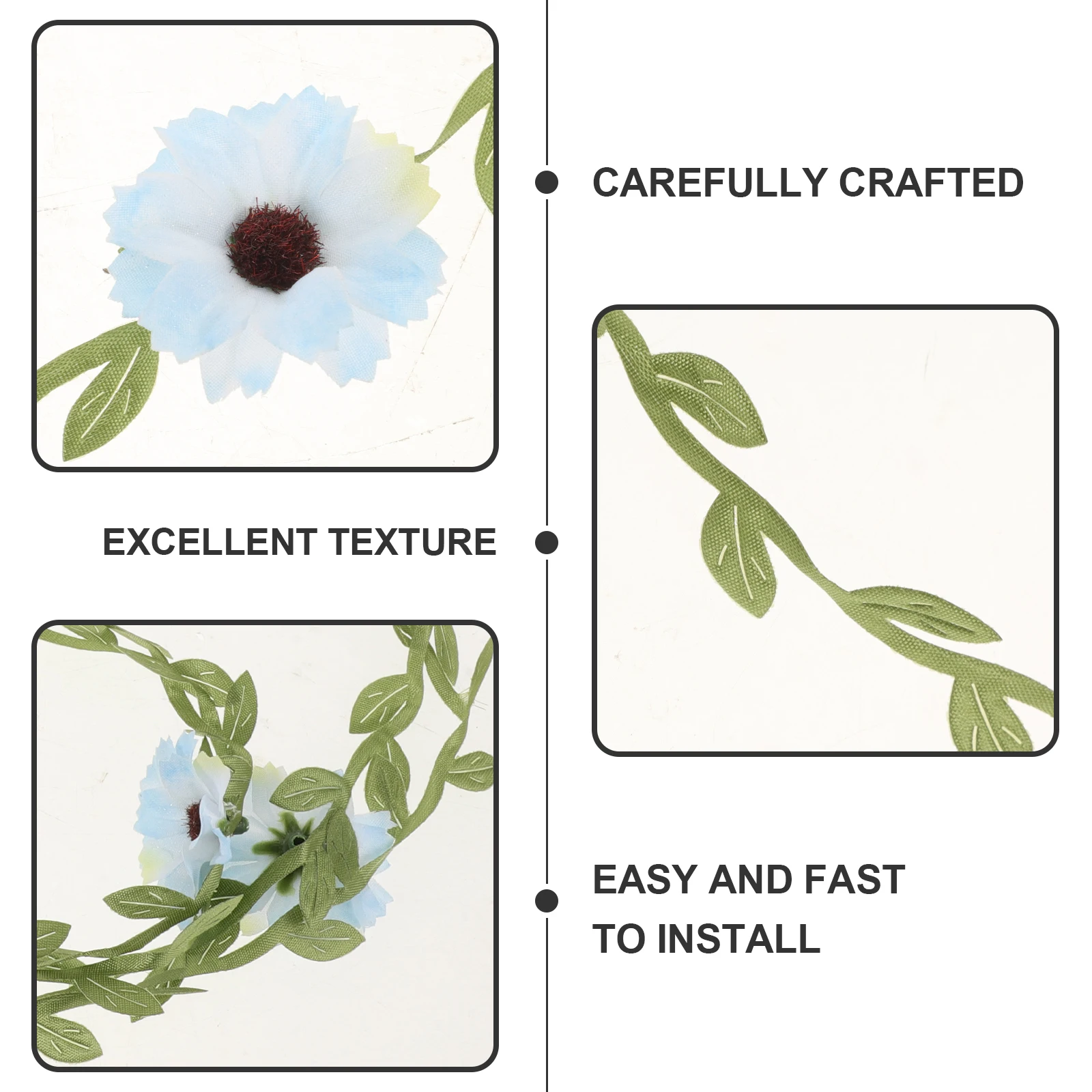 

Rattan Hair Vine Headpiece Wedding Bride Accessories Lightweight Comfortable Stylish Elegant Design