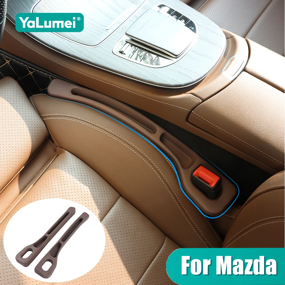 For Mazda 2 3 6  BP CX5 CX30 CX50 CX60 CX70 CX80 CX90 MX30 MX5 2020 2021 2022 2023 2024 2025 Car Seat Gap Filler Accessories