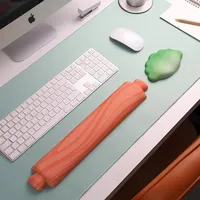 Dumpling Silicone Wrist Protector Mouse Pad Memory Foam Keyboard Hand Rest Support Cute Wrist Protector Mouse Pad 2025