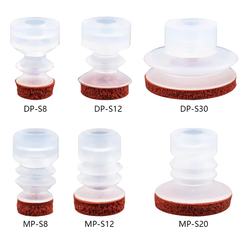 

10pcs/lot Double/Triple Layer Sponge Vacuum Suction Cup Robot Accessories DP-S8 DP-S10 DP-S15 DP-S30 MP-S10 MP-S15 MP-S20