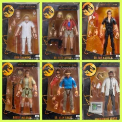 MATTEL Jurassic World 2 Alan Grant Robert Muldoon Ellie Sattler Raymond Arnold John Hammond Ian Malcolm Owen Grady Toys Gifts