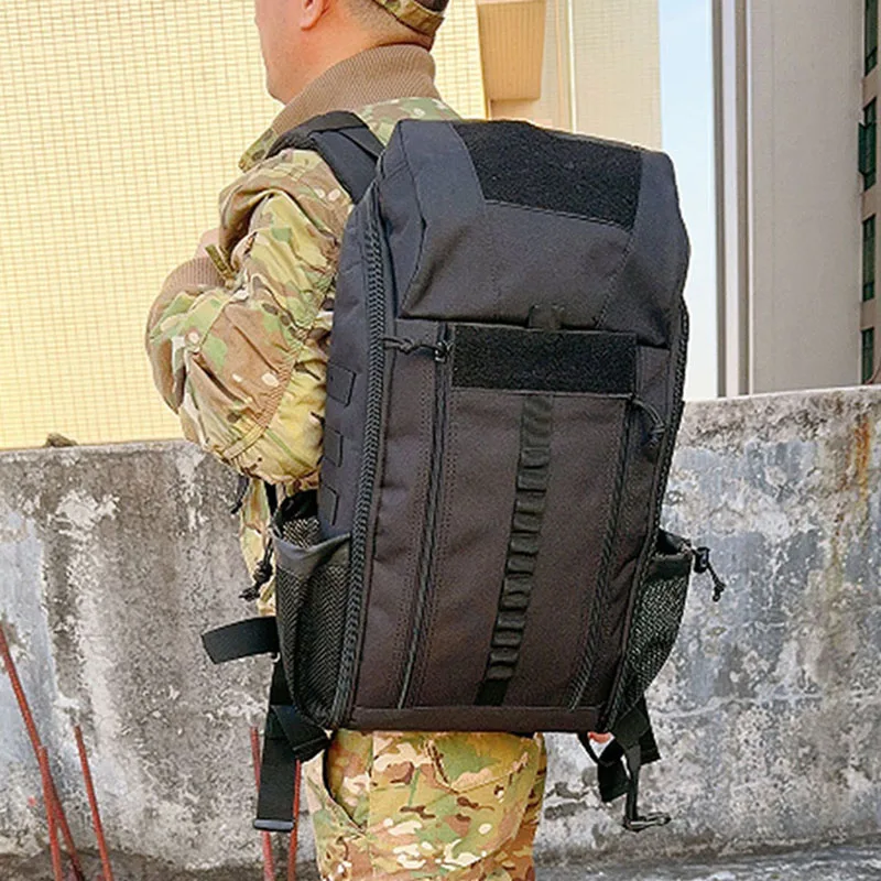 Imagem -02 - Oulylan-mochila Oxford Resistente ao Desgaste para Homens ao ar Livre Caminhadas Ciclismo Acampamento Emergência Mochila Médica Tática