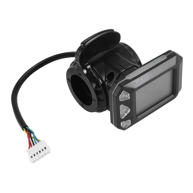 24V 36V Adjustable Electric Scooter Instrument Display Screen Switch Accelerator for 5.5 Inches Scooter Parts (6 Pins)