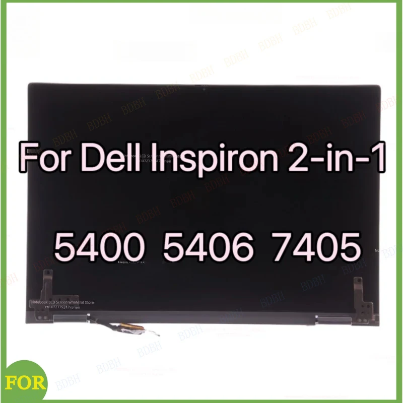 Pantalla LCD Táctil FHD de 14.0 Pulgadas BDBH14.0 para Dell Inspiron 5400 5406 7405 2-en-1 P126G P126G001 P126G002, Ensamblaje Completo