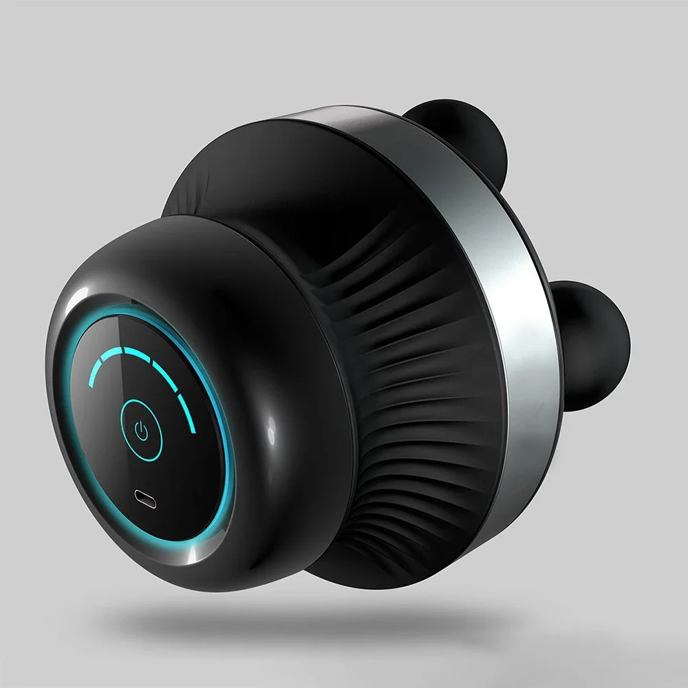 

Массажный пистолет для фасции, 4 головки, высокочастотный перкуссионный массажер для спины, талии, расслабление мышц, глубоких тканей