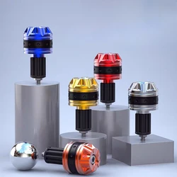 2PCS Motorcycle Handle Bar Ends Grips Moto CNC Metal Handlebar Counterweight Plug Slider Motor Bike Grips Dirt Bike Accessories