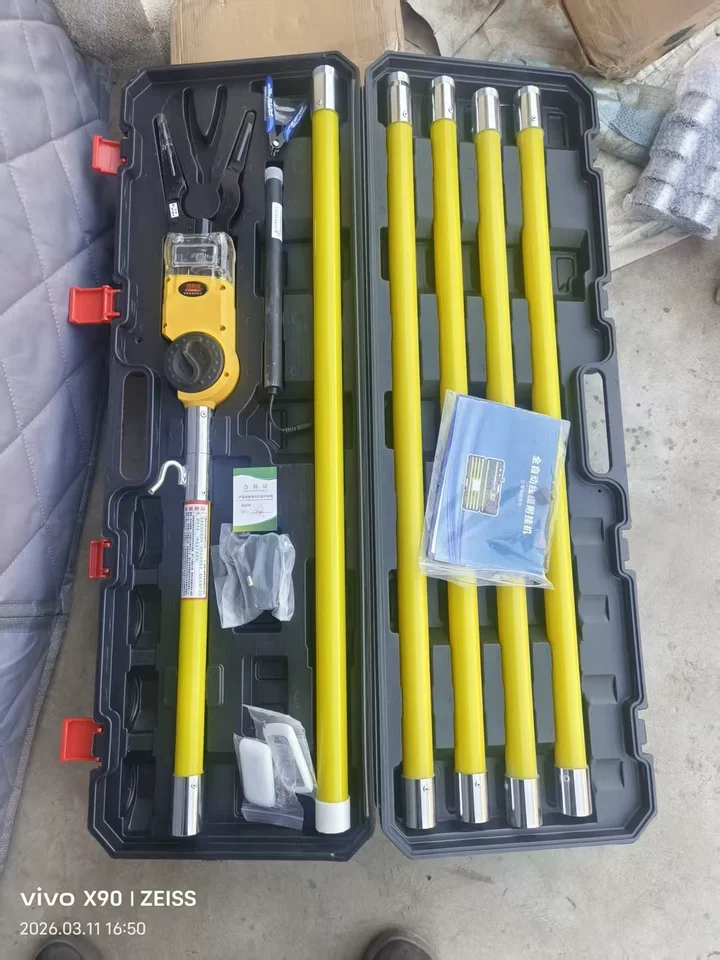 High Altitude Optical Cable Binding Wire Organizer Electric Wires Harness Tool Automatic Cable Tying Machine for Tidy up