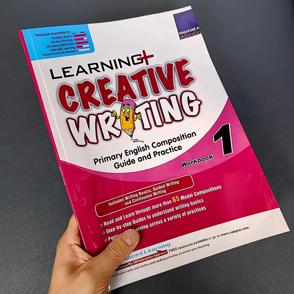 Sap Learning Writing Workbooks Singapore Learning Series Basic Stage English Writing Workbook For Grades 1-6