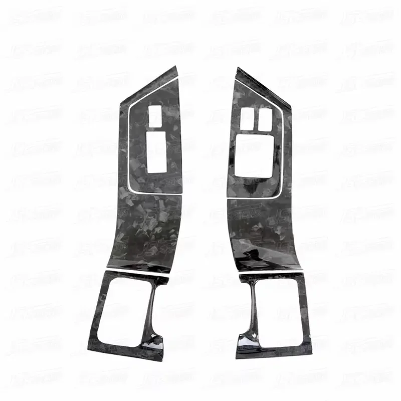 FORGED CARBON FIBER WINDOW SWITCH PANEL (6 PCS) RHD for 2008-2016 R35 GTR