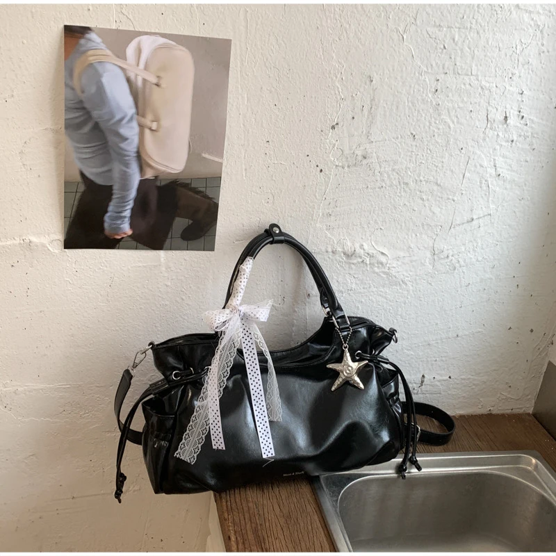 

Модная брендовая дизайнерская большая сумка, новая ретро сумка на плечо, повседневные сумки через плечо большой вместимости, легкие роскошные высококачественные женские сумки