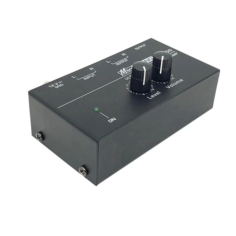 【CLEARANCE】PP500 Pemutar Rekaman Preamplifier Vinyl Turntable Amplifier Preamplifier Turntable Volume Control Amplifier UK Plug