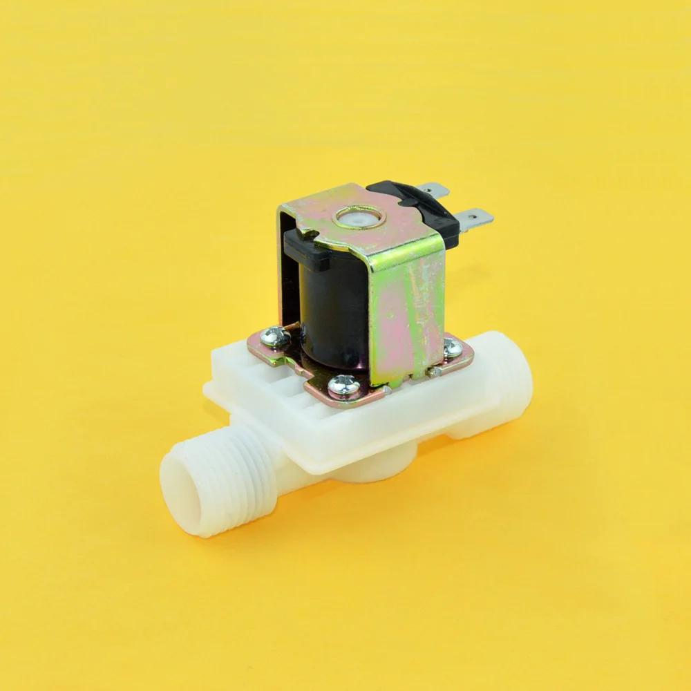 

Normally Close1/2"BSPP Male Thread Nylon Plastic Body for RO Water Air Oil Electric Solenoid Valve 12V 24V 220V