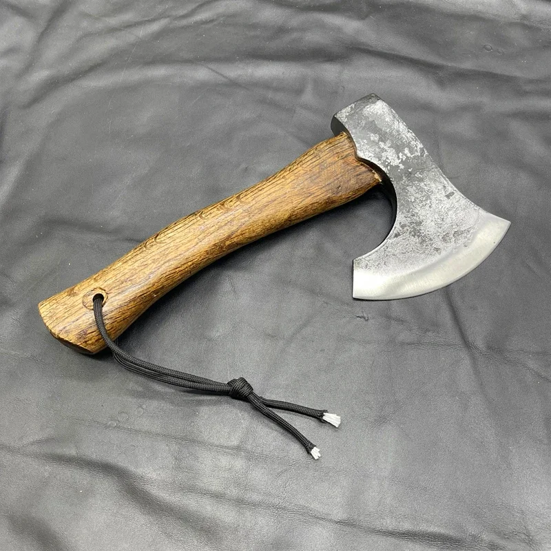 작은 손 도끼 캠핑 용품 도끼 장작을위한 전문 전술 생존 축 Lumberjack을위한 다기능 도끼