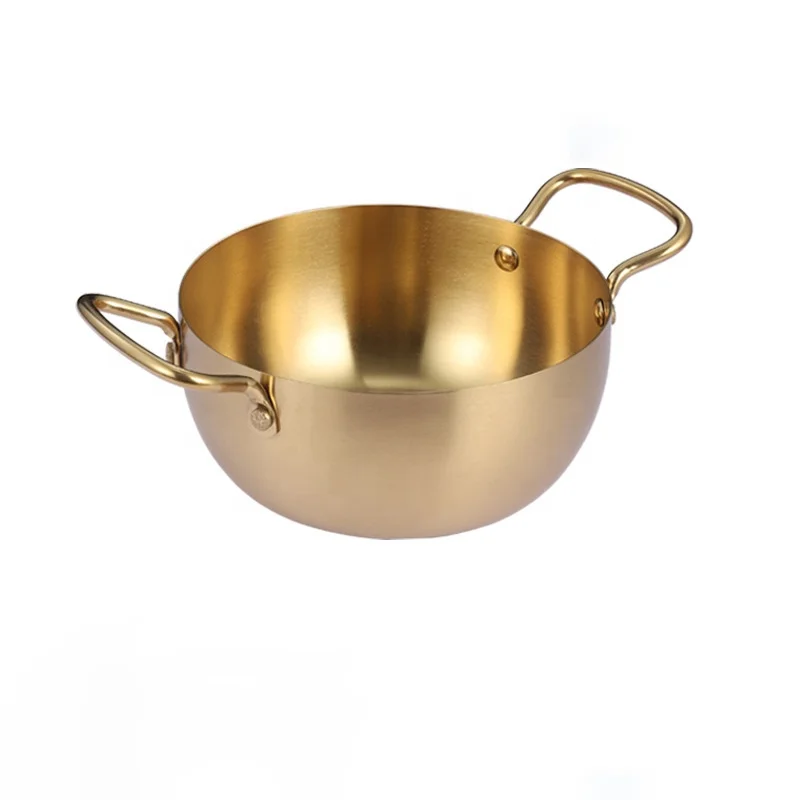 Restaurant Kitchen Cookware Stainless Steel Soup Pot Mini Hot Pot Wholesale Cooking Pot