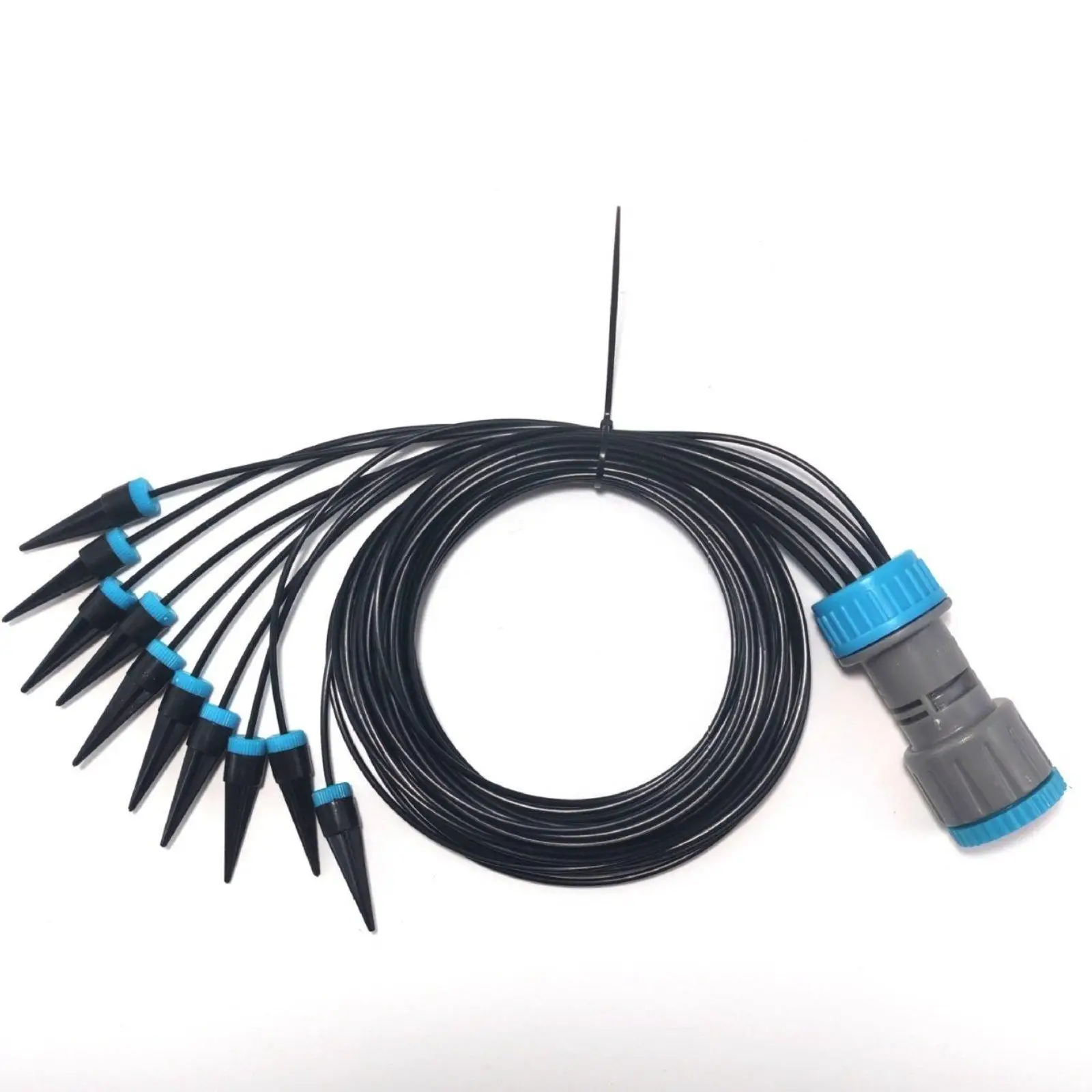 Système d'irrigation micro-asperseur 10 têtes, kit d'irrigation à brume légère économe en eau, système d'arrosage multi-sorties pour plantes, idéal pour les voyages
