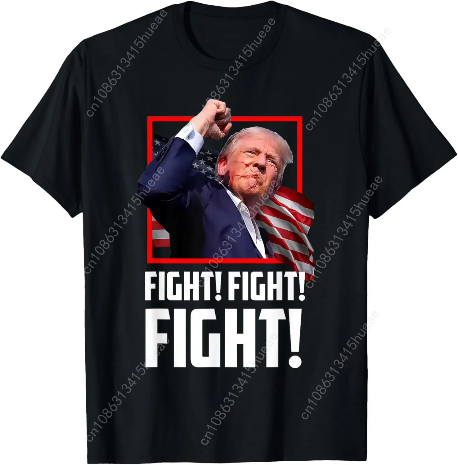 

Donald Trump Fight Fighting Fighters Supporters Americans T-Shirt