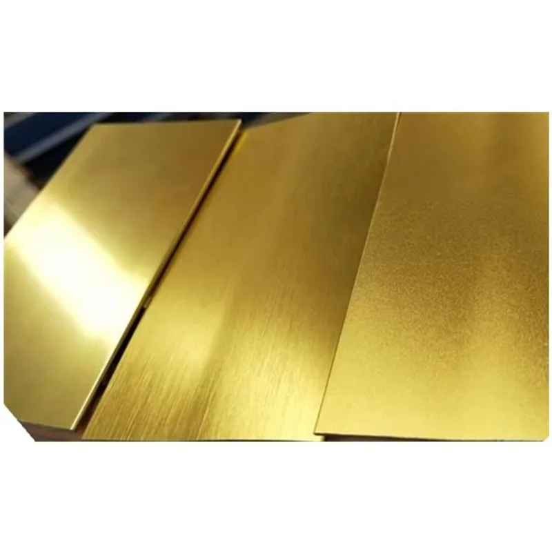 

2Mm thick colored gold anodized brushed aluminum sheet