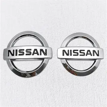 適用於日產Note、Xterra、Sentra、Altima、Qashaqai、Sylphy、X-trail、Tiida的ABS汽車方向盤中心標誌貼紙配件 10 最佳銷售 日產軒逸標誌 - №6