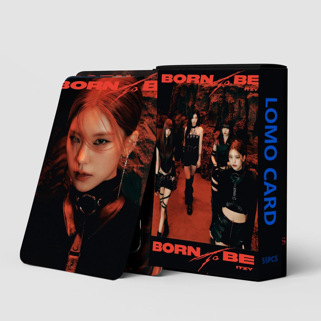 Imagem -04 - Kpop Itzy Lomo Cartões Melhores Amigos Forever Greeting Temporada Foto Álbum Cartões Photocard Cartão Postal Fãs Presente 54 Pcs Conjunto 2023