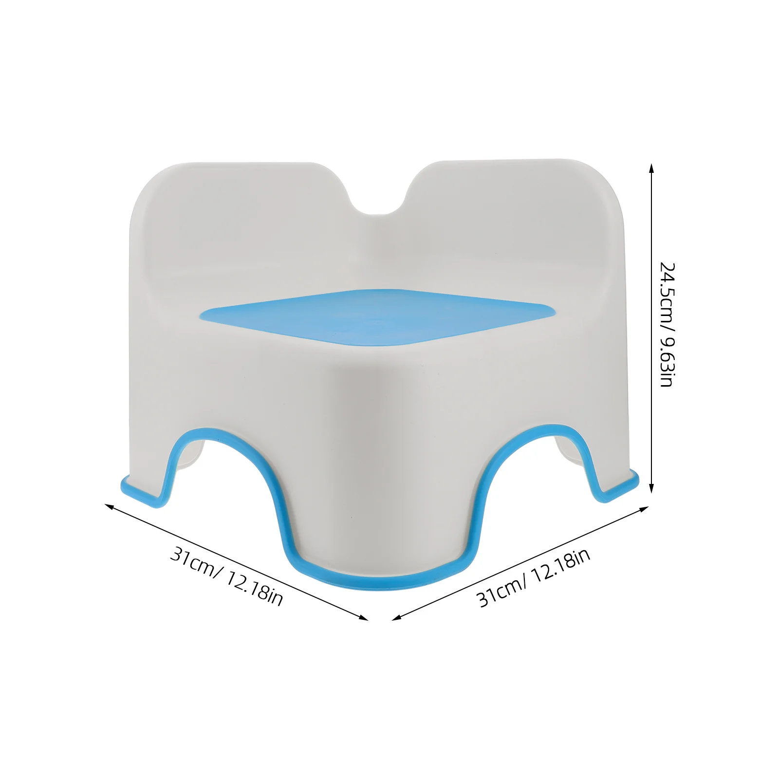 الأطفال مقعد بلاستيكي سميكة الاطفال خطوة البراز ل قعادة التدريب الأحذية تغيير الحمام المضادة للانزلاق مسند القدمين مقعد طفل صغير