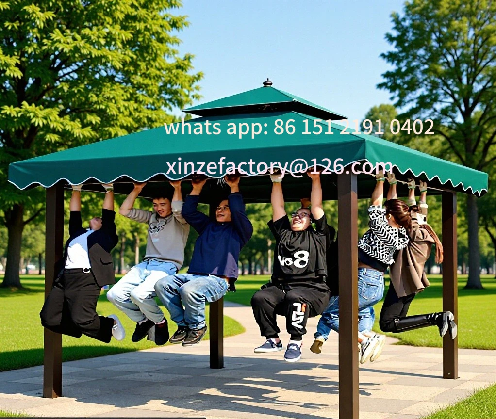 

Customizable outdoor pavilion courtyard outdoor wrought iron villa leisure pavilion balcony canopy rooftop garden canopy