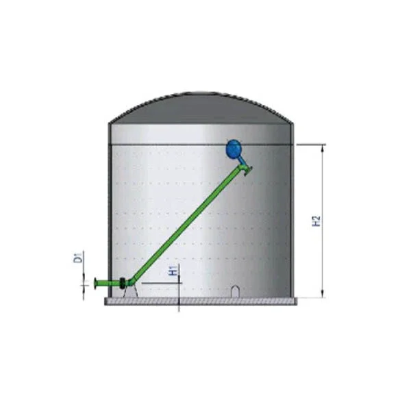 화학 기계 부품 연료 탱크 부유 흡입 장치 암