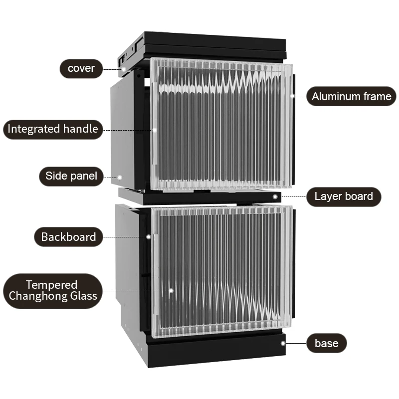 Plaid Locker Smart Home Security Cabinet Home Network Wardrobe Storage Solutions Smart Cabinet