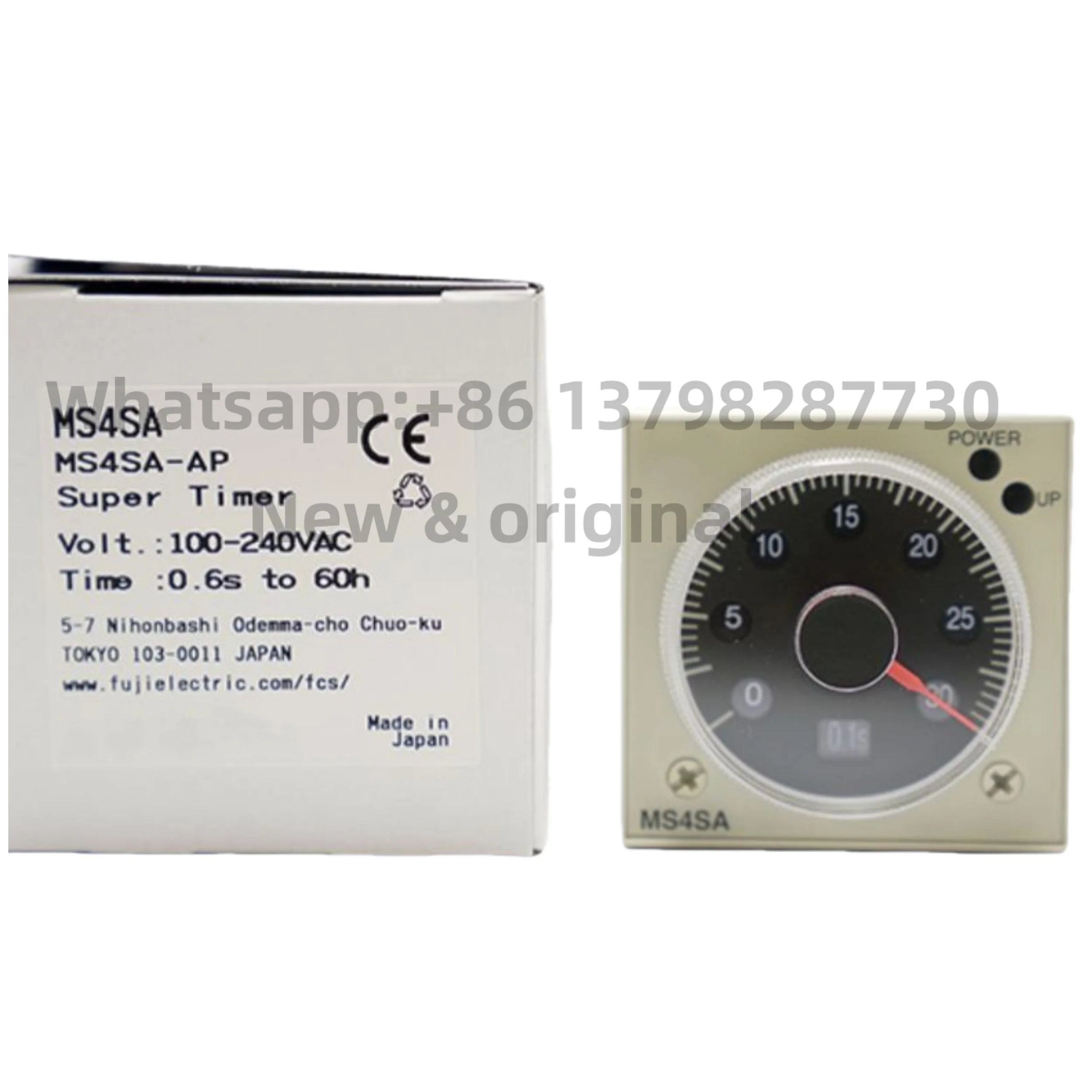 

New original Relay MS4SA-AP (Power on Delay) 100-240VAC