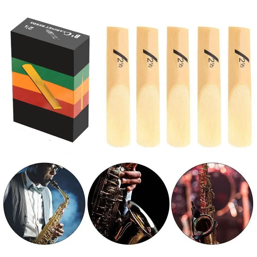 New 10Pcs Saxophone Whistle Reed Bb Bb Tone Alto 1.5/2.0/2.5/3.0/3.5/4.0 Clarinet Reed Clarinet