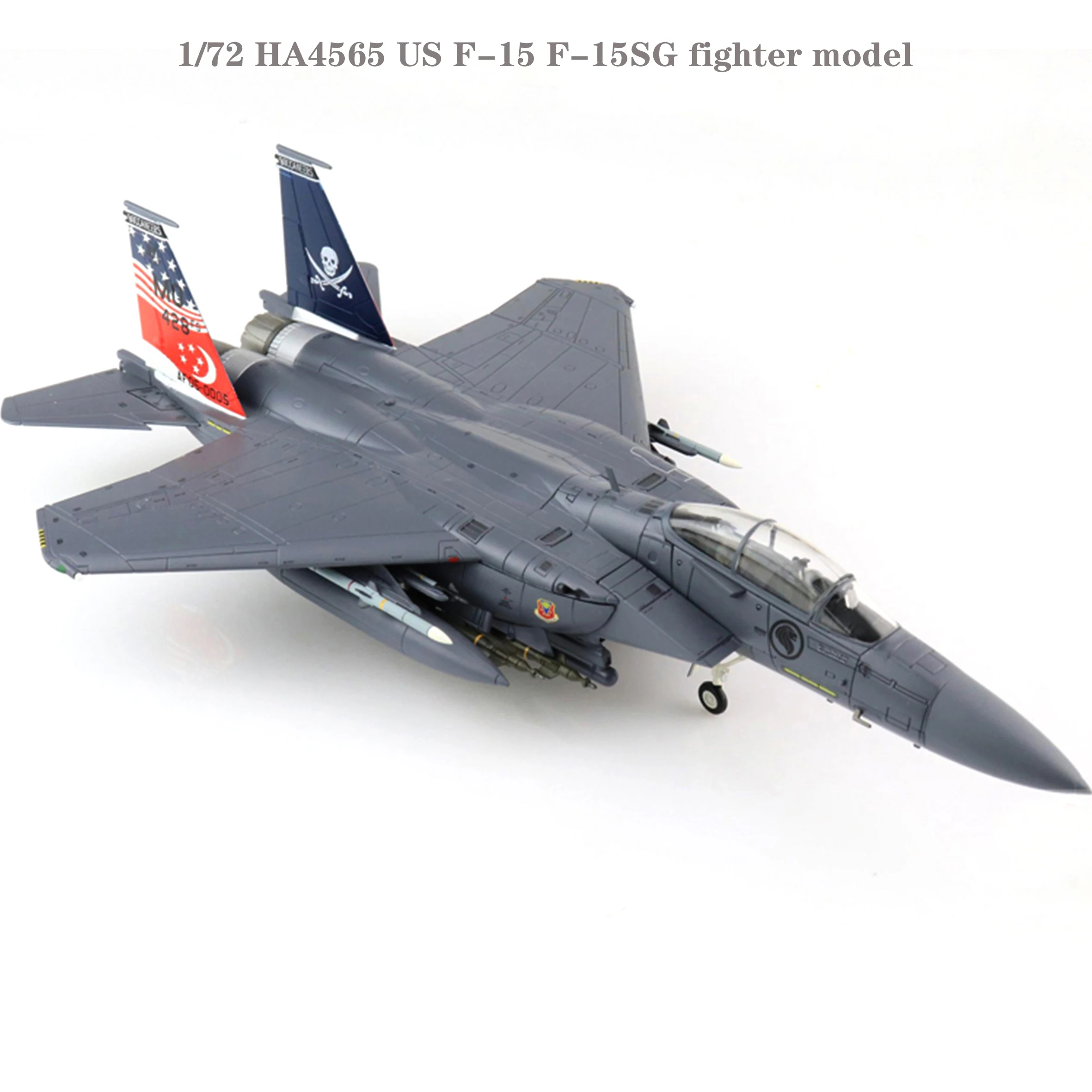 Fine 1/72 HA4565 US F-15 F-15SG fighter model  