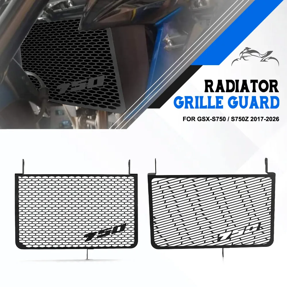 

2026 For Suzuki GSX-S750 / S750Z 2017-2019-2020-2021-2022-2023-2024-2025 Radiator Guard Grille Cover Protector Protective Grill