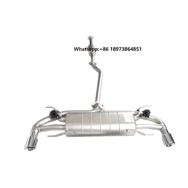 

Top Quality Factory Price Performance Sound Muffler Dual Exhaust Tips for Mazda