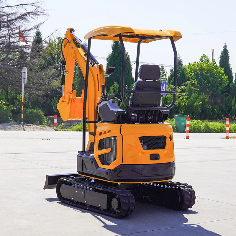 الصين حفار صغير رخيص بالجملة حفارة صغيرة مدمجة صغيرة 0.8Ton 1ton