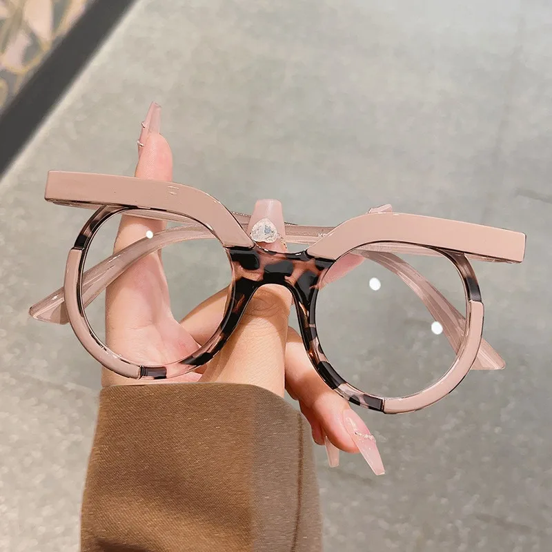 Damen Anti-Blaulicht-Brille für Kurzsichtigkeit Computerbrille Brillengestell Weibliche Brillenfassungen