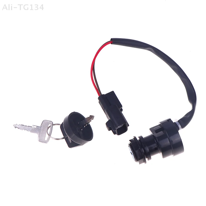 09-16 Raptor 700 YFM700R YFM 700R 2 Pinos Motocicleta ATV Conjunto de interruptor de chave de ignição Interruptor de ignição com chaves para veículos off-road