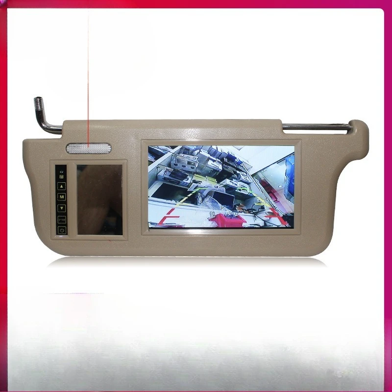 7-inch touch button sun visor display, sun visor display, car display