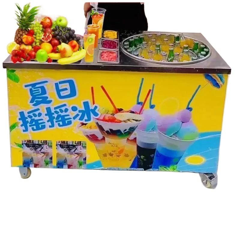 

Summer Slush Machine Fruit Ice Water Mobile Stall Commercial Use