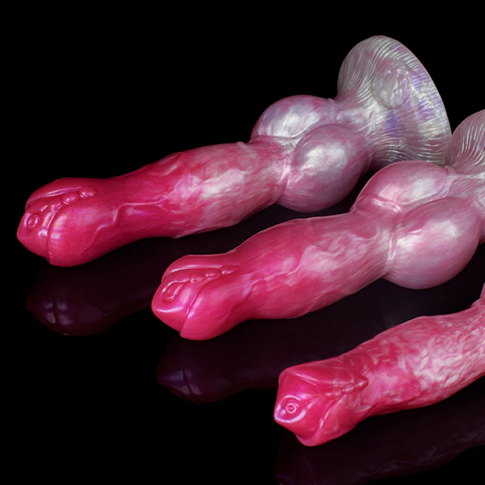 NNSX Dog Knot Anal Dildos Adult Sex Toys for Men and Women Silicone Buttplug G-spot Masturbation Anal Dilation Adult Toy 18+